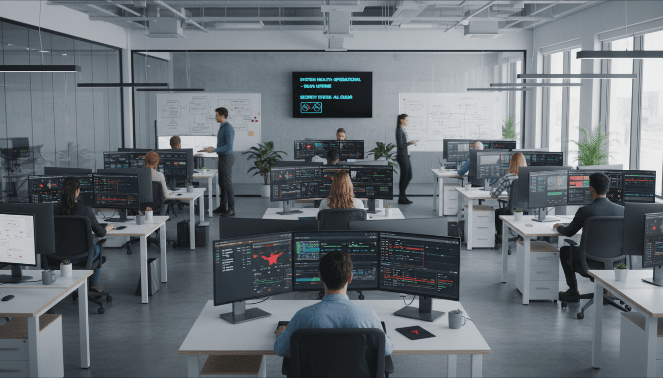 Paramount Sphere Agency Inc. team collaborating on IT infrastructure design